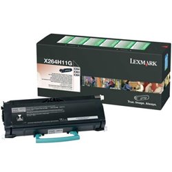 Toner Original LEXMARK X264 Negro - X264H11G [PAG-9000]