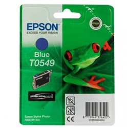 Cartucho Original EPSON T0549 Azul - C13T054940 [ML-13][PAG-400]