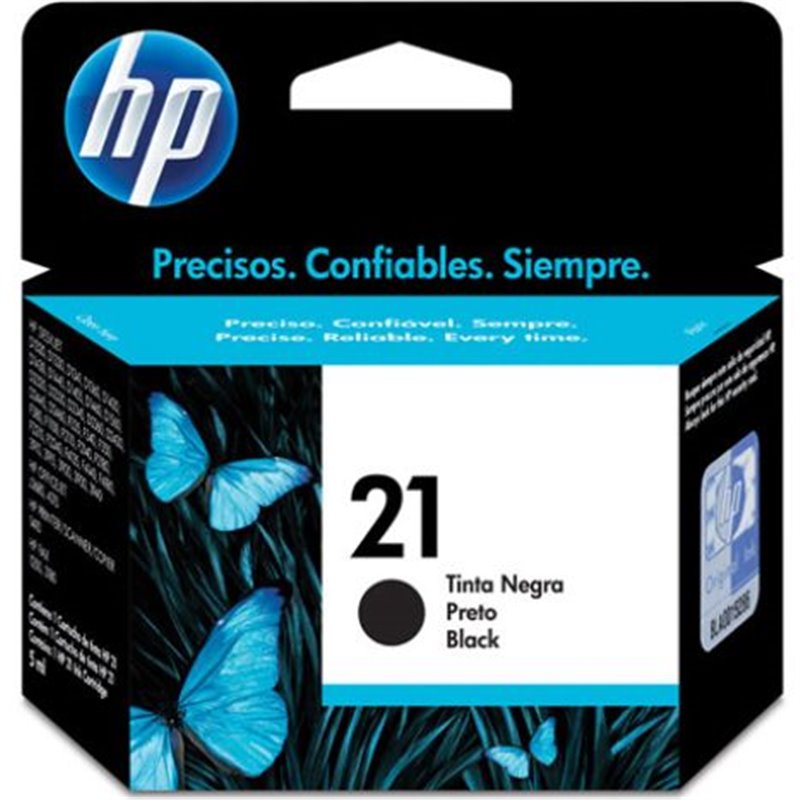 Cartucho Original HP 21 Negro - C9351A [ML-5][PAG-190]