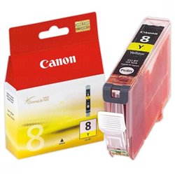 Cartucho Original CANON CLI8 Amarillo - CLI8Y [ML-13][PAG-630]