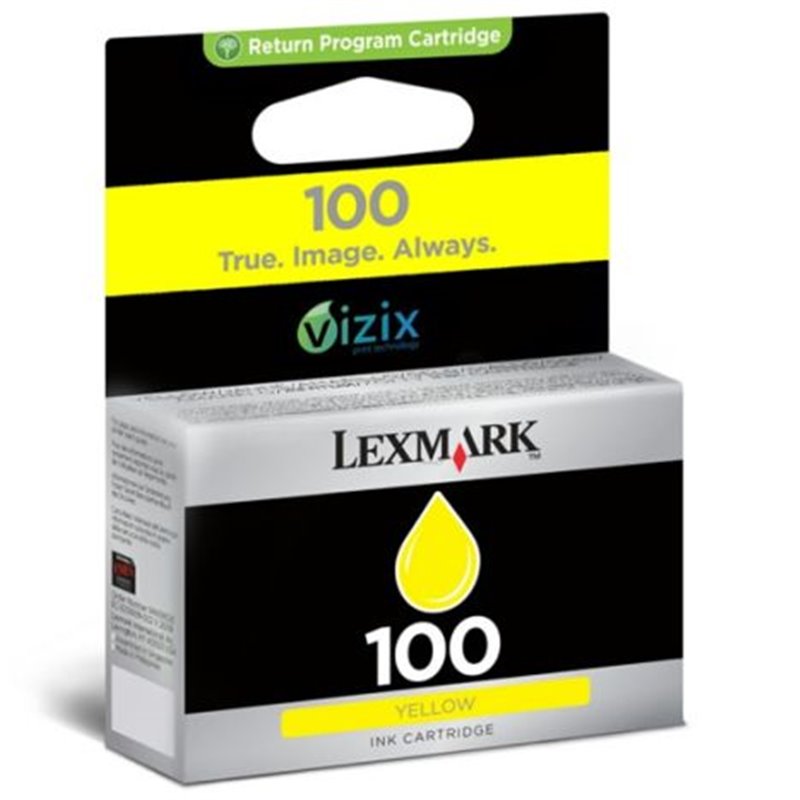 Cartucho Original LEXMARK 100 Amarillo - 14N0902E [ML-3][PAG-200]