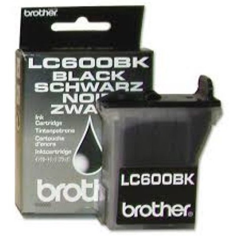 Cartucho Original BROTHER LC600 Negro - LC600BK [PAG-950]