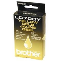 Cartucho Original BROTHER LC700 Amarillo - LC700Y [PAG-400]