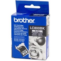Cartucho Original BROTHER LC800 Negro - LC800BK [ML-26][PAG-500]
