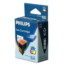Cartucho Original PHILIPS PFA-534 Tricolor - PFA534 [PAG-500]