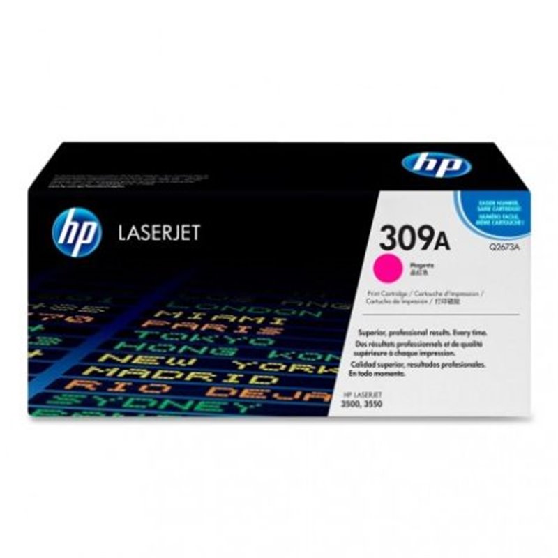 Toner Original HP 309A Magenta - Q2673A [PAG-4000]