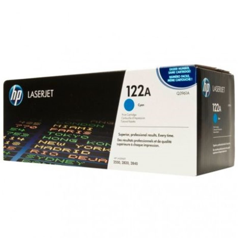 Toner Original HP 122A Cyan - Q3961A [PAG-4000]