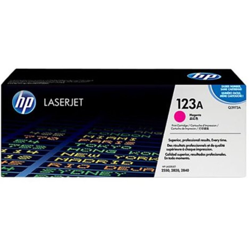 Toner Original HP 123A Magenta - Q3973A [PAG-2000]