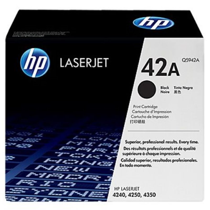 Toner Original HP 42A Negro - Q5942A [PAG-10000]