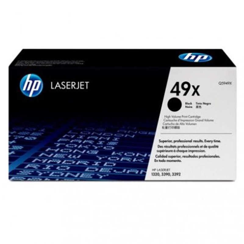 Toner Original HP 49X Negro - Q5949X [PAG-6000]