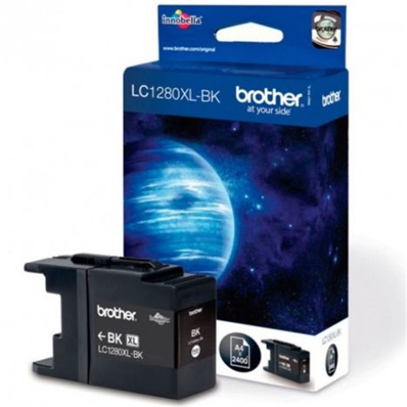 Cartucho Original BROTHER LC1280XL Negro - LC1280XLBKBP [ML-60][PAG-2400]