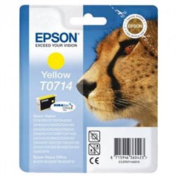 Cartucho Original EPSON T0714 Amarillo - C13T071440B0 [ML-5.5][PAG-280]