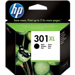 Cartucho Original HP 301XL Negro - CH563EE [ML-8][PAG-480]