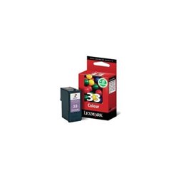Cartucho Original LEXMARK 33 Tricolor - 18CX033E [ML-11.5][PAG-220]