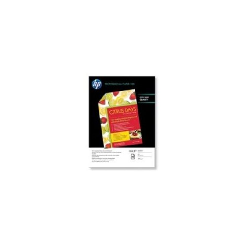 Papel Fotográfico Original HP Glossy Professional A4 180 gr 50 Hojas - C6818A