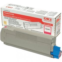 Toner Original OKI 43381906 Magenta - 43381906 [PAG-2000]