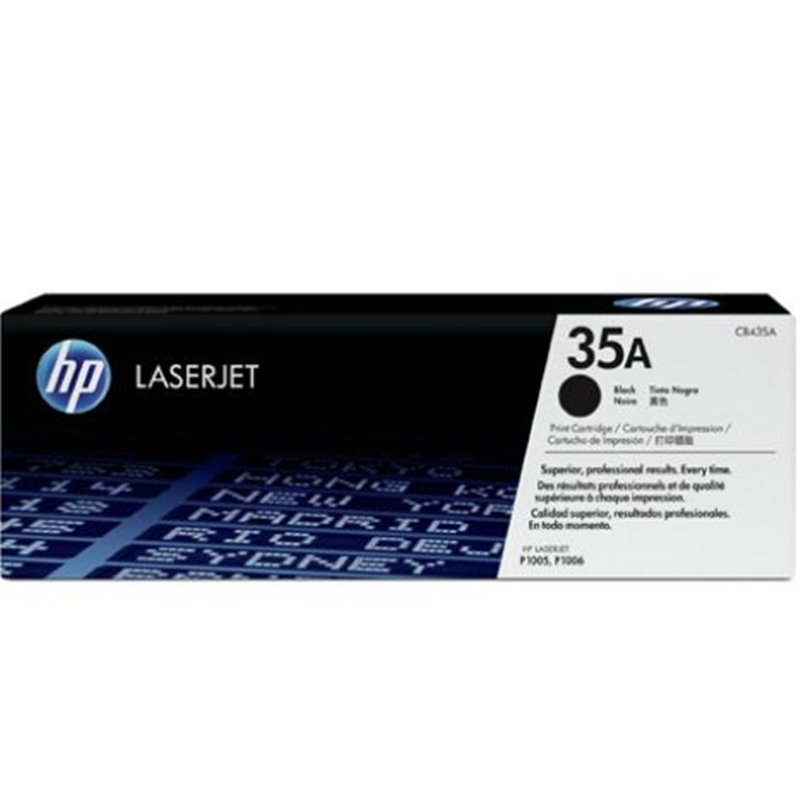 Toner Original HP 35A Negro - CB435A [PAG-1500]