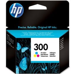 Cartucho Original HP 300 Tricolor - CC643EE [ML-4][PAG-200]
