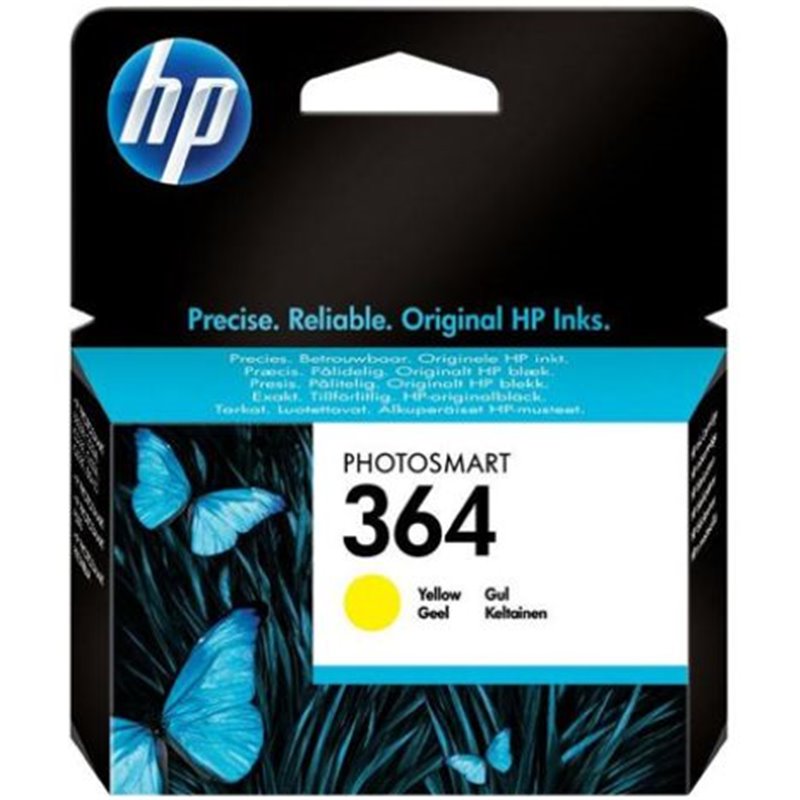 Cartucho Original HP 364 Amarillo - CB320EE [ML-3.5][PAG-300]