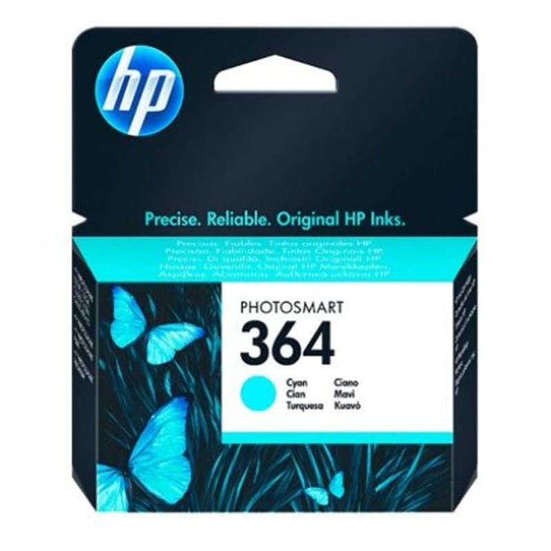 Cartucho Original HP 364 Cian - CB318EE [ML-3][PAG-300]