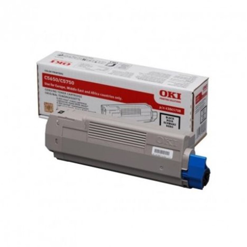Toner Original OKI 43865708 Negro - 43865708 [PAG-8000]