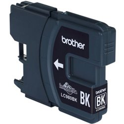 Cartucho Original BROTHER LC980 Negro - LC980BK [ML-6][PAG-300]