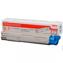 Toner Original OKI 43459370 Magenta - 43459370 [PAG-2500]