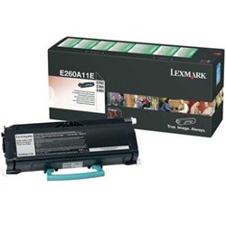 Toner Original LEXMARK E260A11E Negro - E260A11E [PAG-3500]