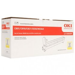 ORIGINAL OKI TAMBOR LASER AMARILLO C/810/830 MC/851/861 [PAG-20000]