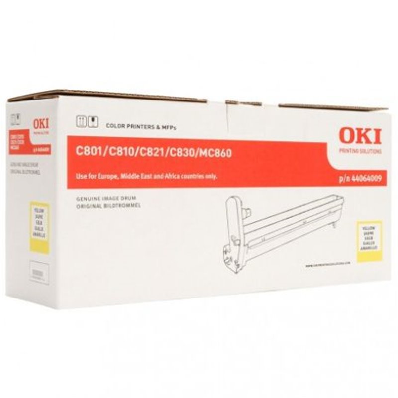 ORIGINAL OKI TAMBOR LASER AMARILLO C/810/830 MC/851/861 [PAG-20000]