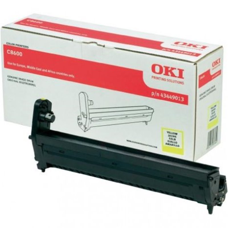 ORIGINAL OKI TAMBOR LASER AMARILLO C/8600/8800 [PAG-20000]