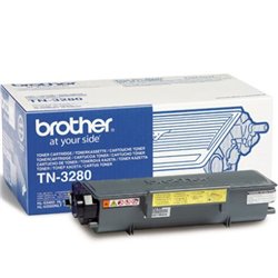 Toner Original BROTHER TN-3280 Negro - TN3280 [PAG-8000]