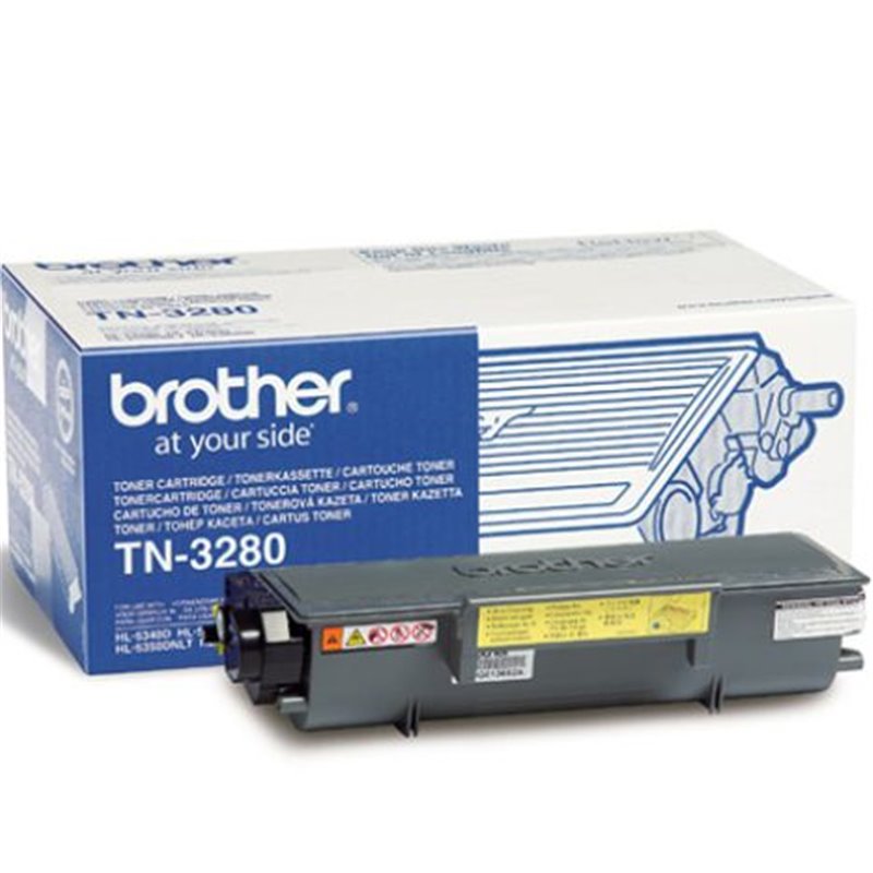 Toner Original BROTHER TN-3280 Negro - TN3280 [PAG-8000]