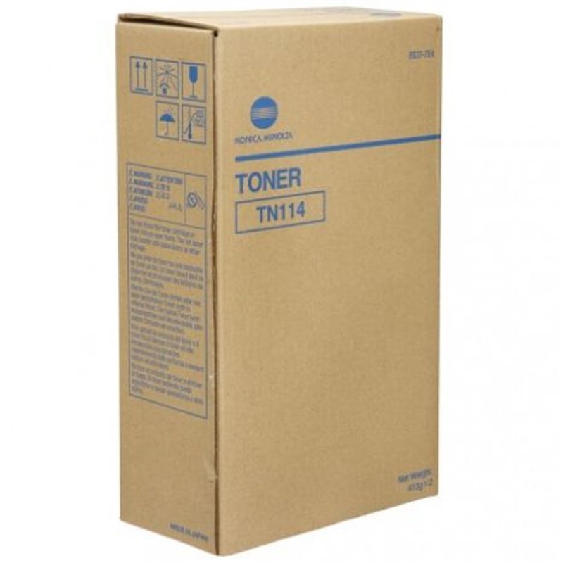 Toner Original KONICA TN-114 Negro - TN114 [PAG-22000]