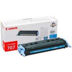 Toner Original CANON 707 Cyan - CRG707C [PAG-2000]