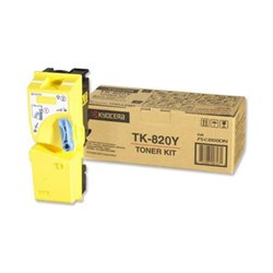 Toner Original KYOCERA-MITA TK820 Amarillo - TK820Y [PAG-7000]