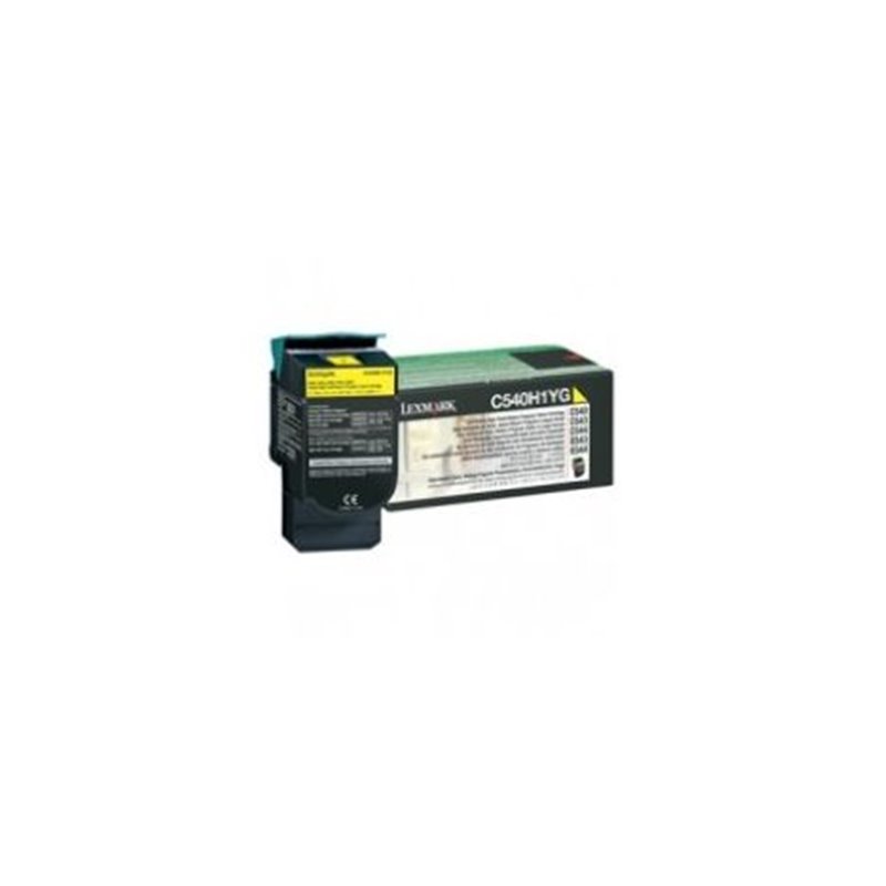 Toner Original LEXMARK C540H Amarillo - C540H1YG [PAG-2000]