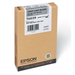 Cartucho  Original EPSON T6039 Gris - C13T603900  [ML-220]