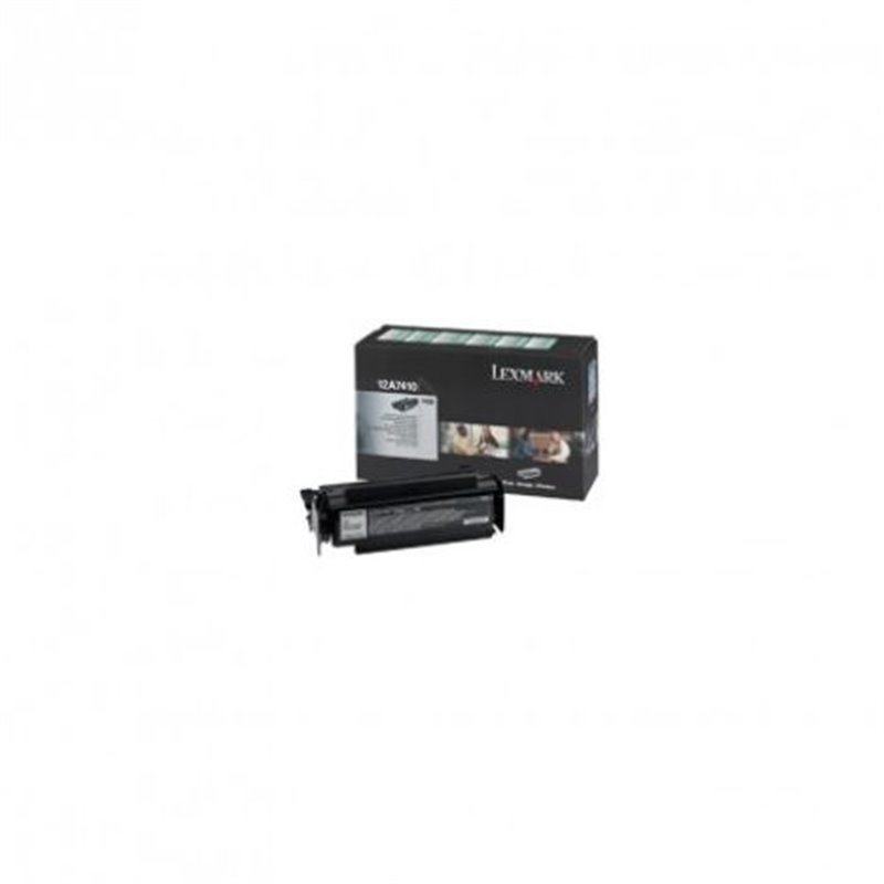 Toner Original LEXMARK 12A7410 Negro - 12A7410 [PAG-5000]