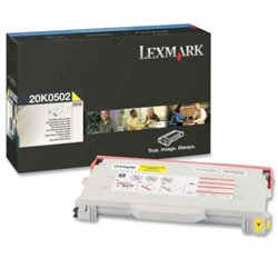 Toner Original LEXMARK 20K0502 Amarillo - 20K0502 [PAG-3000]