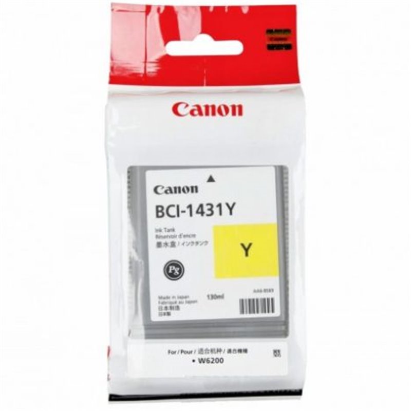 Cartucho Original CANON BCI-1431 Amarillo - BCI1431Y [ML-130]