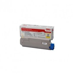 Toner Original OKI 43865721 Amarillo - 43865721 [PAG-6000]
