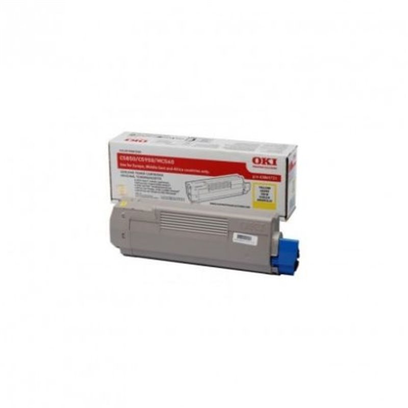 Toner Original OKI 43865721 Amarillo - 43865721 [PAG-6000]