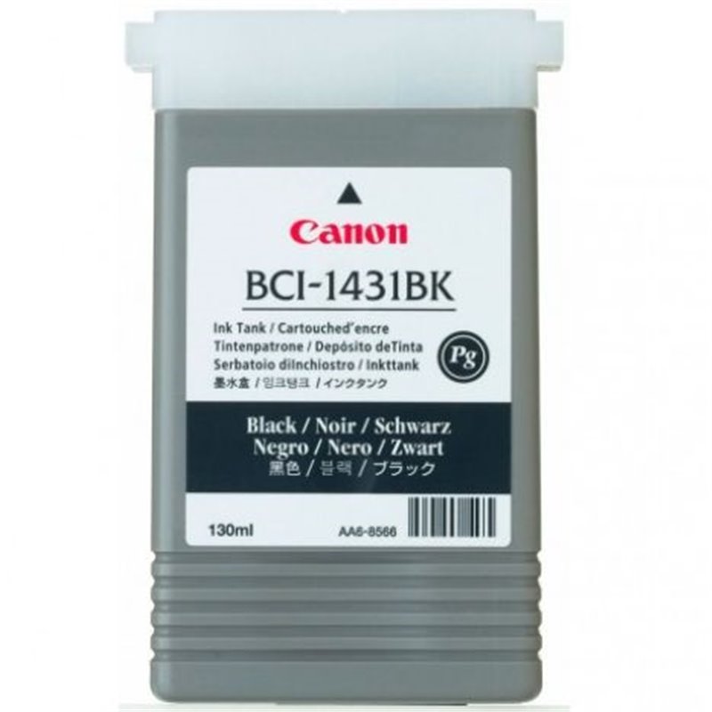 Cartucho Original CANON BCI-1431 Negro - BCI1431BK [ML-130]