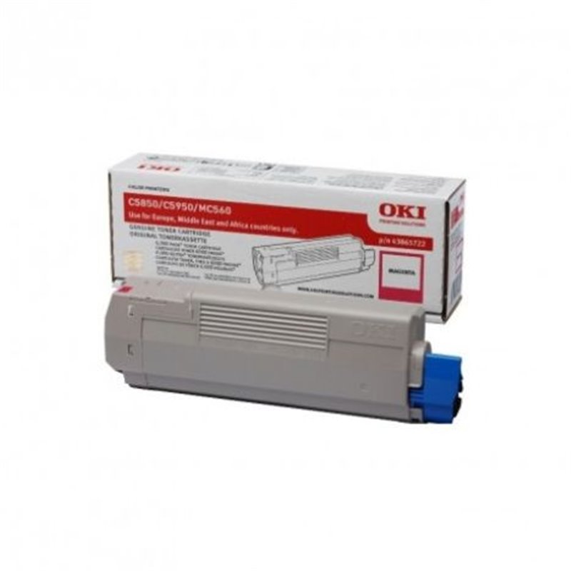 Toner Original OKI 43865722 Magenta - 43865722 [PAG-6000]