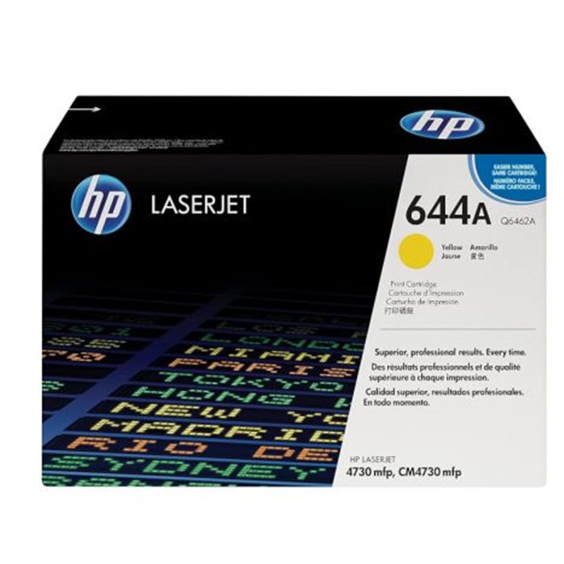 Toner Original HP 644A Amarillo - Q6462A [PAG-12000]