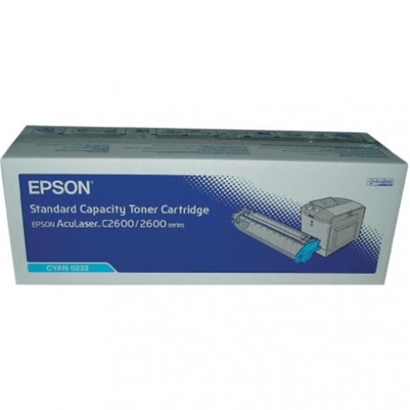 Toner Original EPSON S050232 Cyan - C13S050232 [PAG-2000]