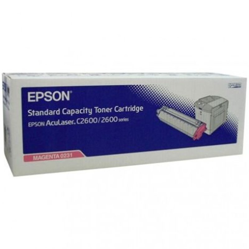 Toner Original EPSON S050231 Magenta - C13S050231 [PAG-2000]
