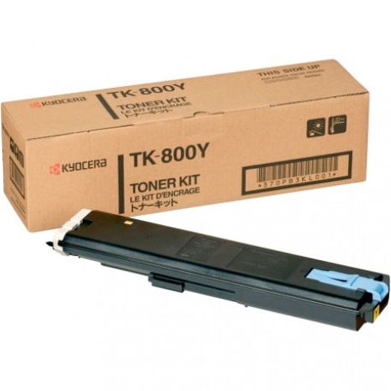 Toner Original KYOCERA-MITA TK-800 Amarillo - TK800Y [PAG-10000]