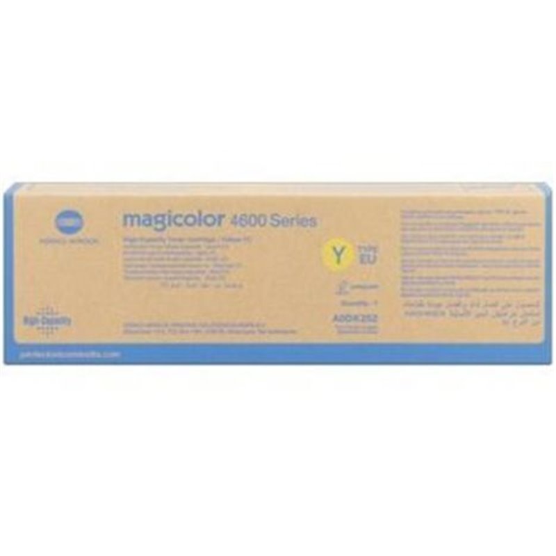 Toner Original KONICA A0DK251 Amarillo - A0DK251 [PAG-4000]